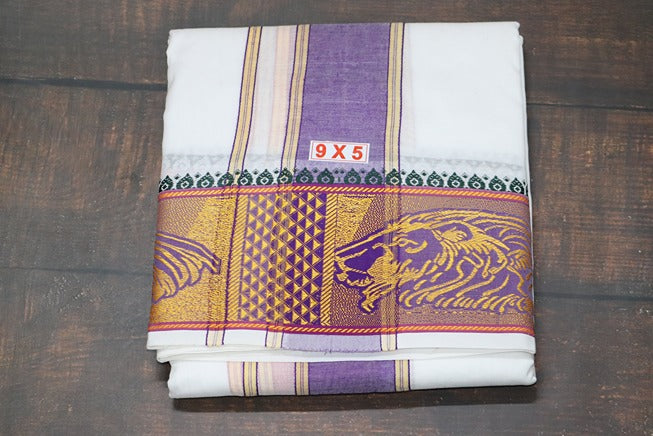 Hilook Panchakacham Dhoti - 9x5 (6.30mtr)