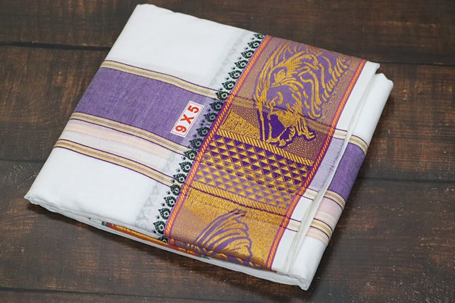 Hilook Panchakacham Dhoti - 9x5 (6.30mtr)