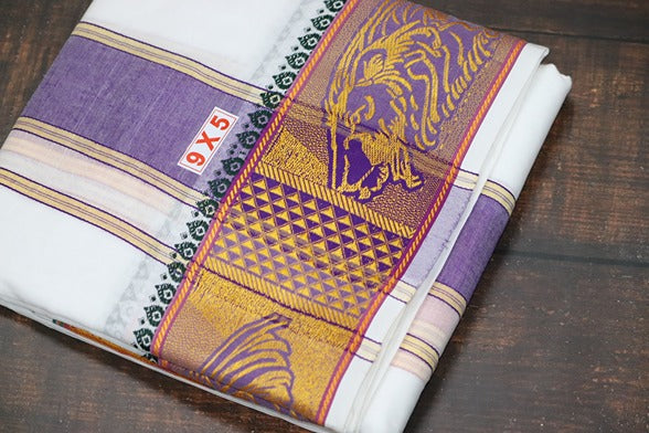Hilook Panchakacham Dhoti - 9x5 (6.30mtr)