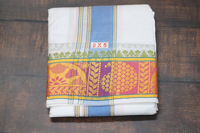 Hilook Panchakacham Dhoti - 9x5 (6.30mtr)