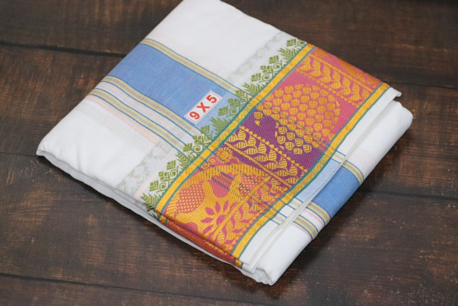 Hilook Panchakacham Dhoti - 9x5 (6.30mtr)