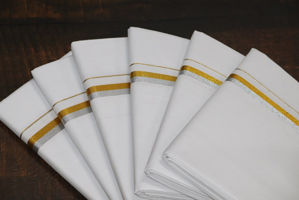 Velcro 30k Silver+Gold (Half & Half Mixed)- All Size (28 to 40)