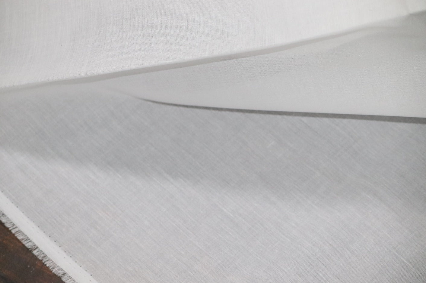 Elite Mono White Soft Fabrics - 1.60mtr