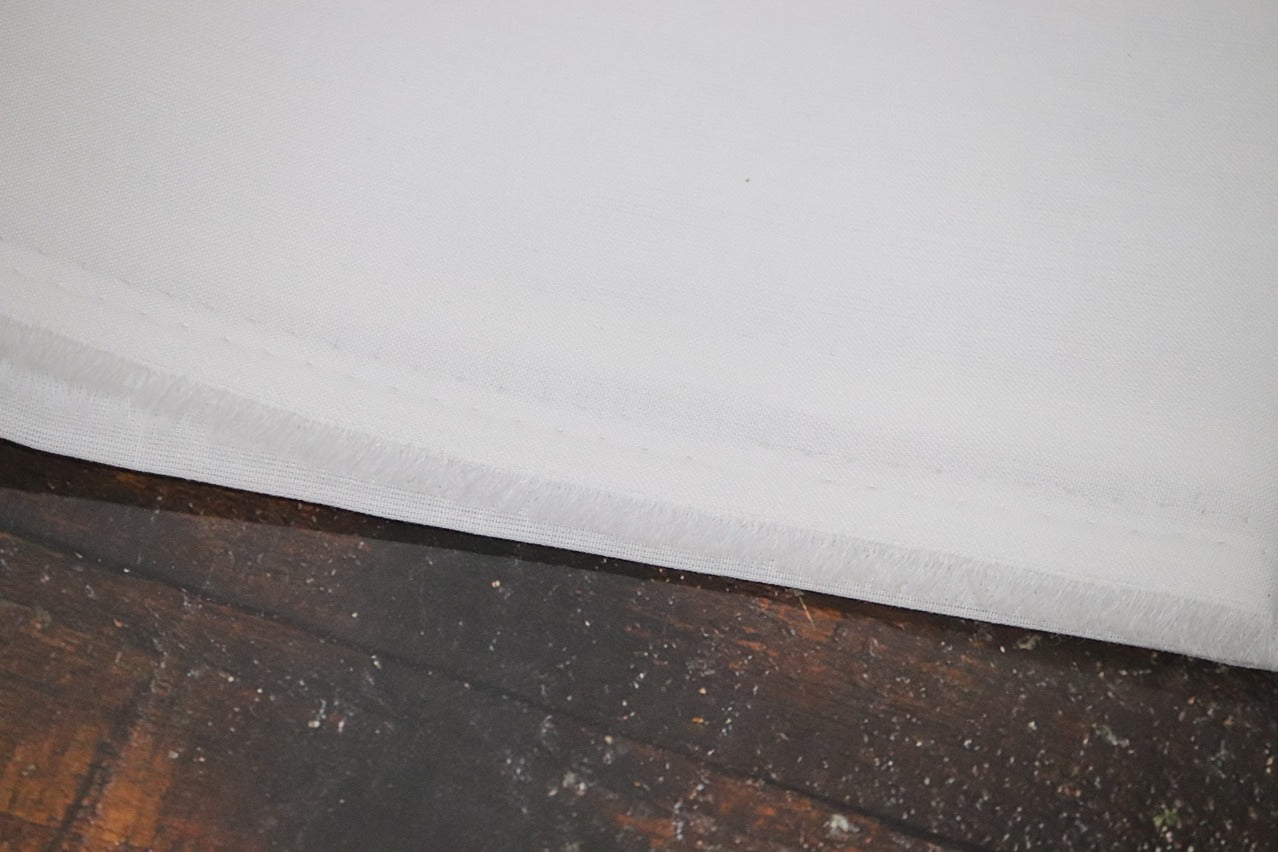 Elite Mono White Soft Fabrics - 1.60mtr