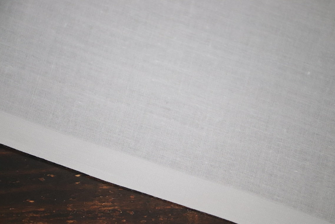 Elite Mono White Soft Fabrics - 1.60mtr