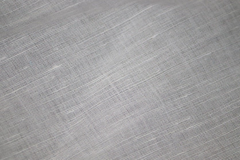 Special White Linen Cotton Fabric - 1.60mtr