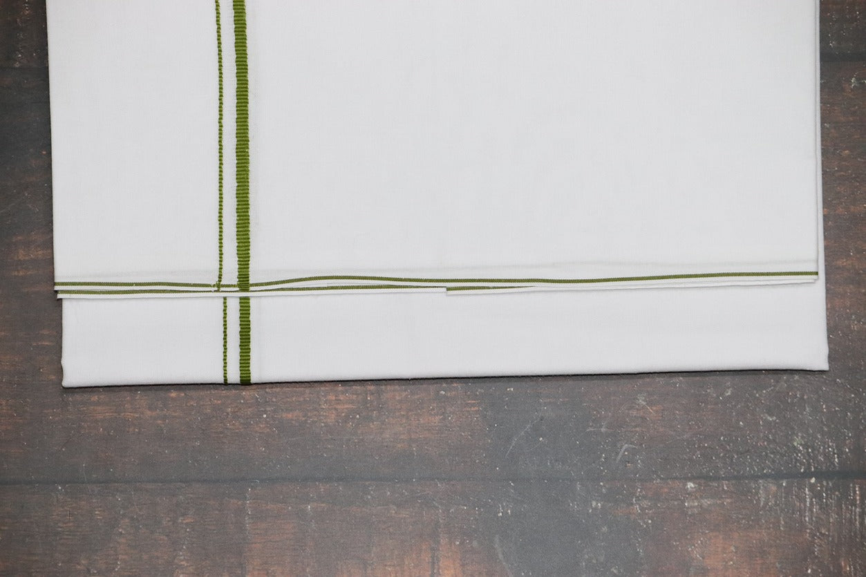 Rich SB Dhoti (2MTR)-Olive Green