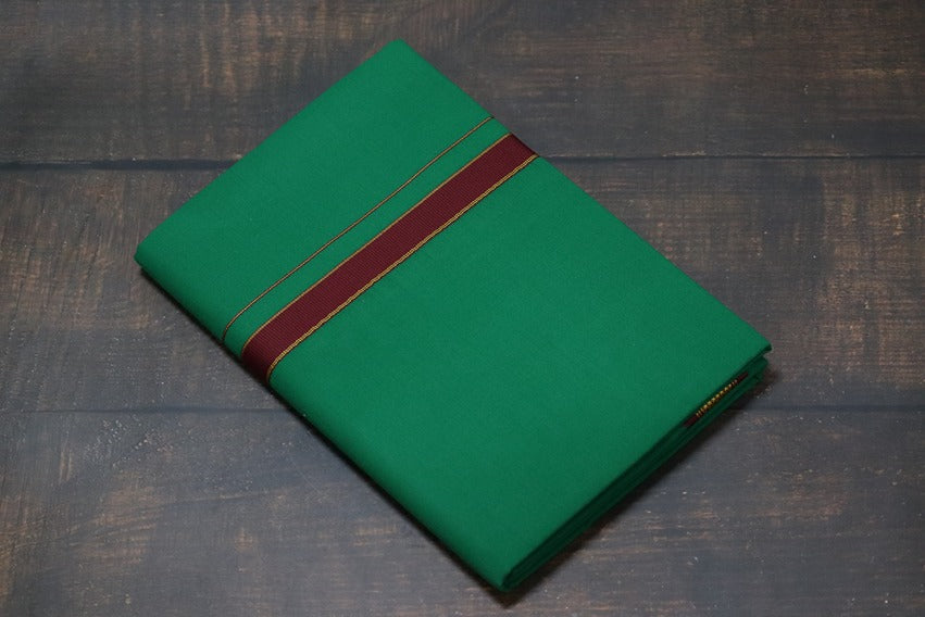 Thalapathy Green Dhoti - 2mtr