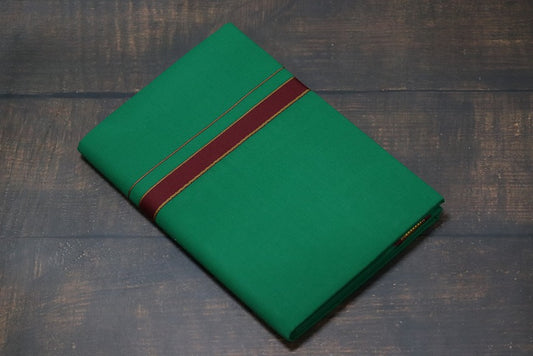 Thalapathy Green Dhoti - 2mtr