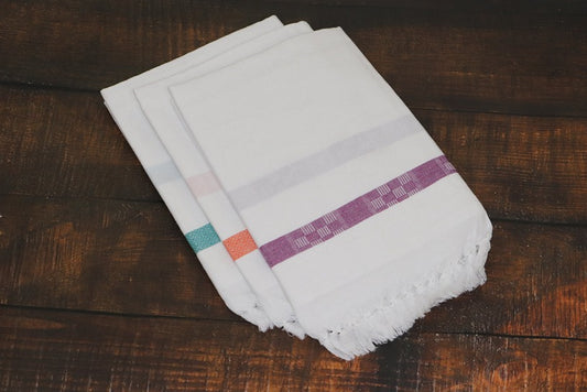 Binny White Towel (Size 30x60)