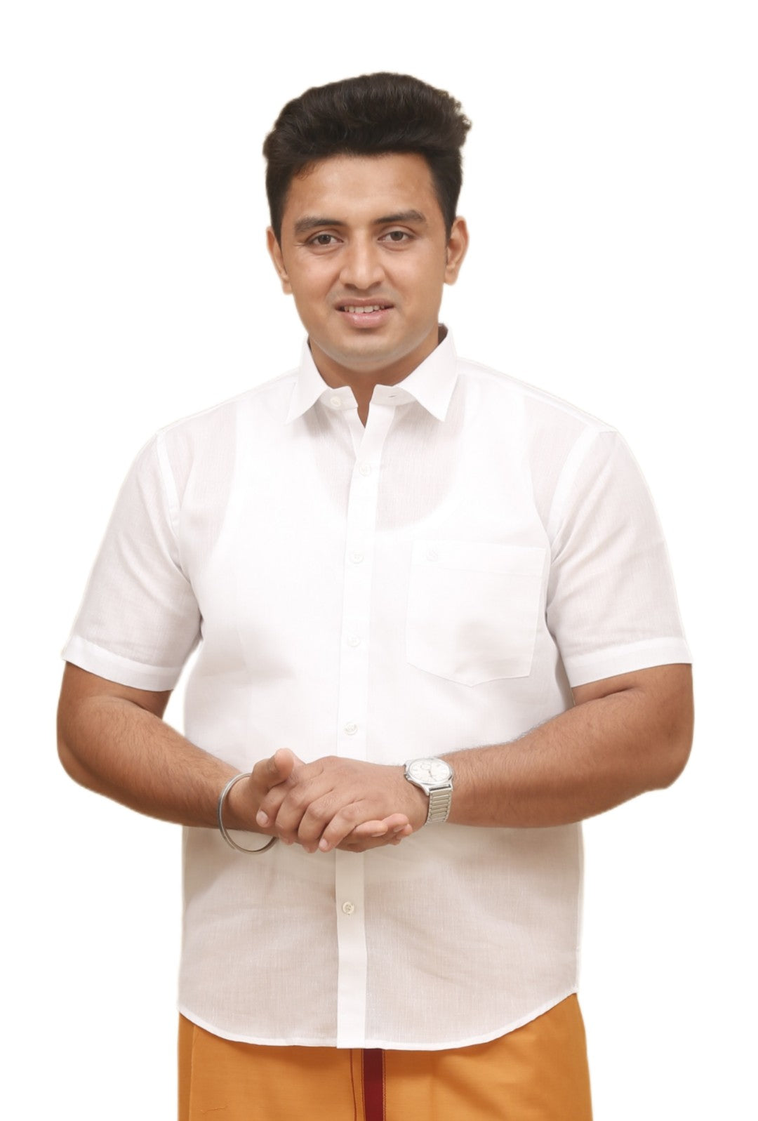 Soft Mono Cotton Shirt - Half