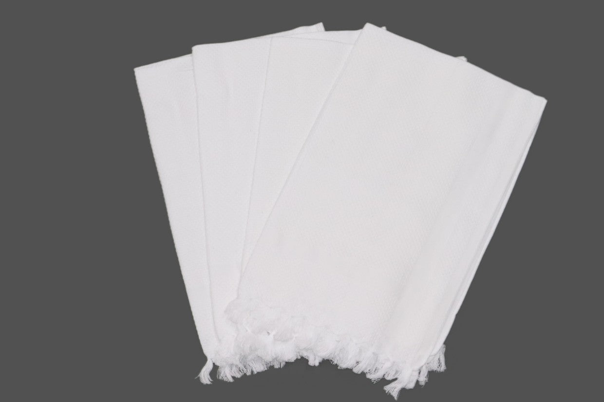 Oscar White Napkin(Hand Towel) - 5 Piece Combo
