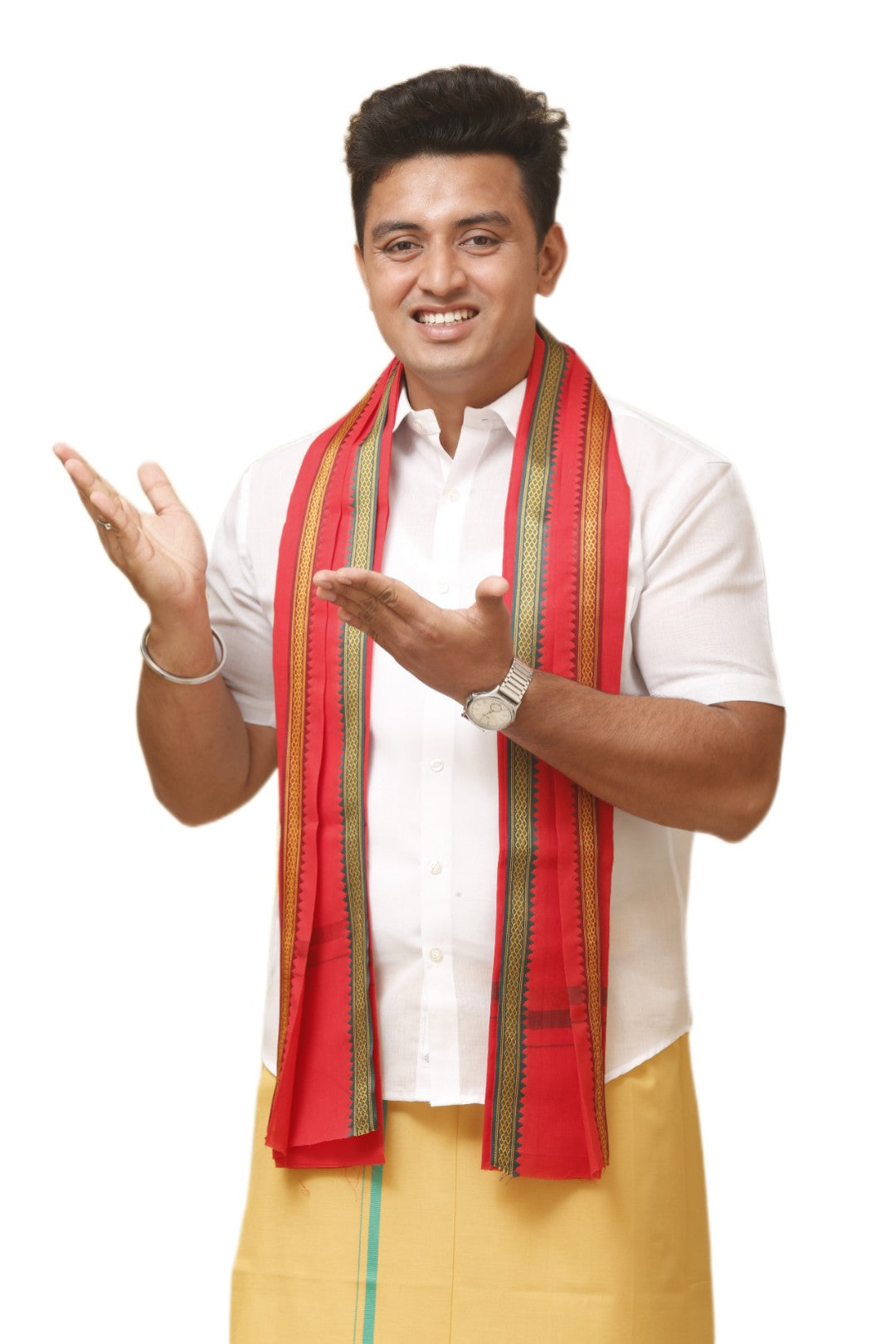 Thalapathy (Red) Angavashthiram/Towel