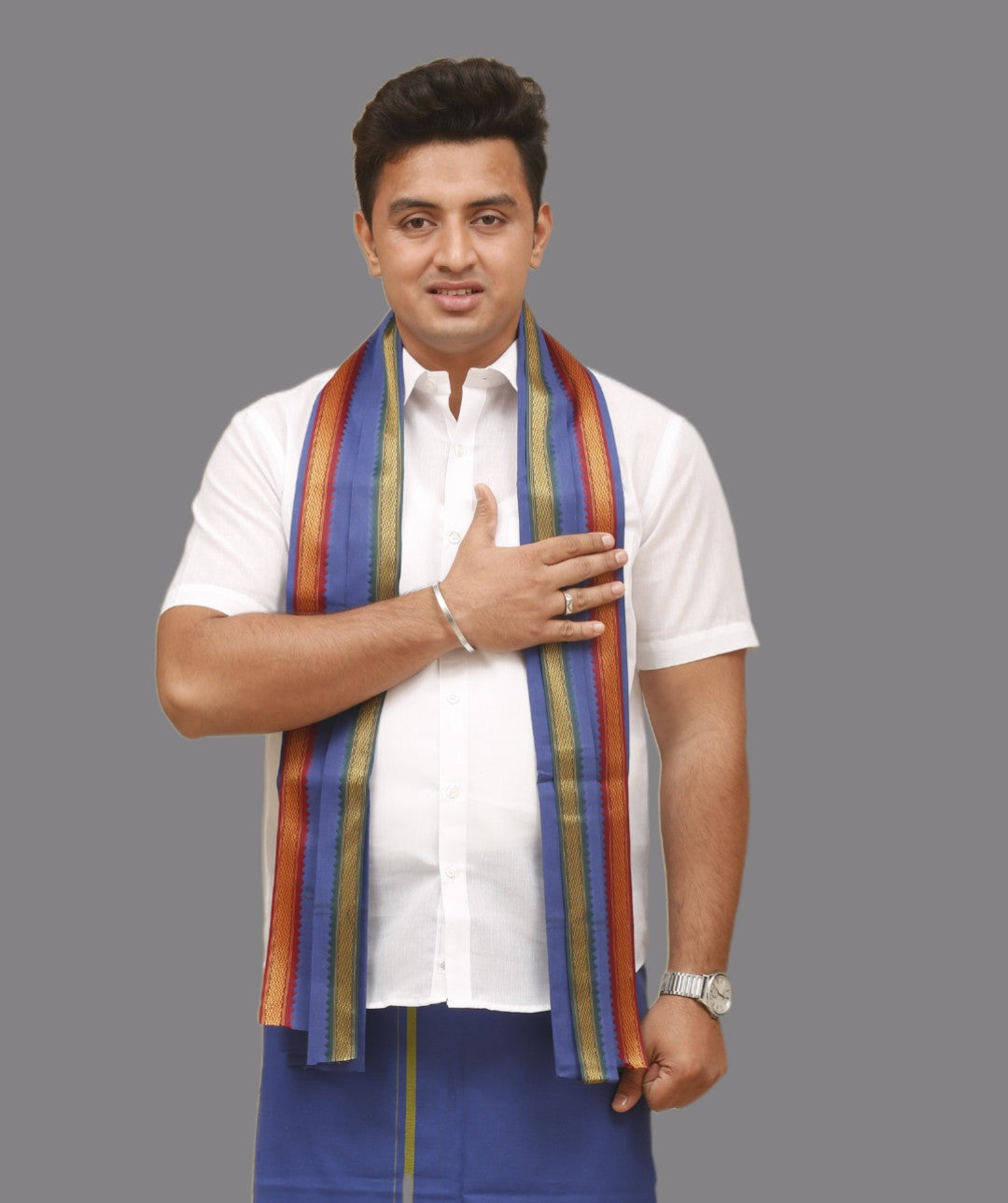 Thalapathy (Blue) Angavashthiram/Towel