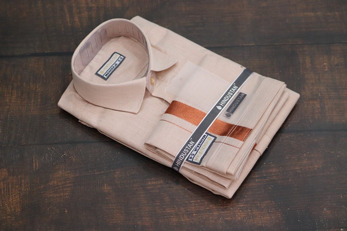 Raja Maharaja Matching Tissue Copper Set for Kids & Mens